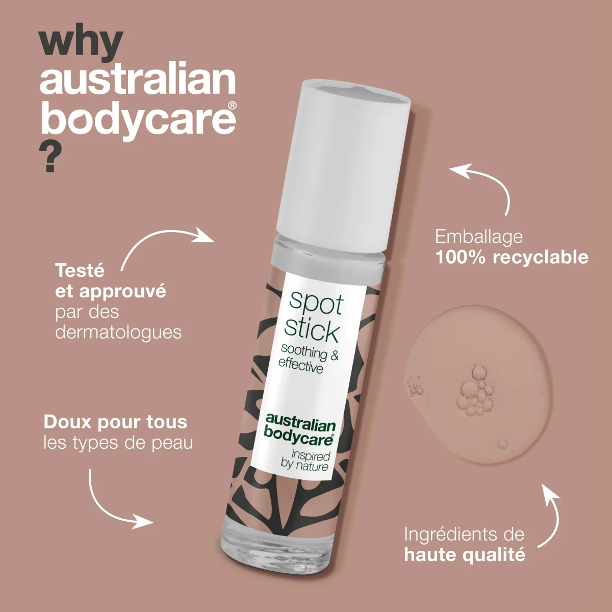Traitement localisé à l'huile de tea tree pour les peaux congestionnées — pour le soin quotidien de l'acné et efficace contre les imperfections de la peau, les boutons et les points noirs. – Image 5