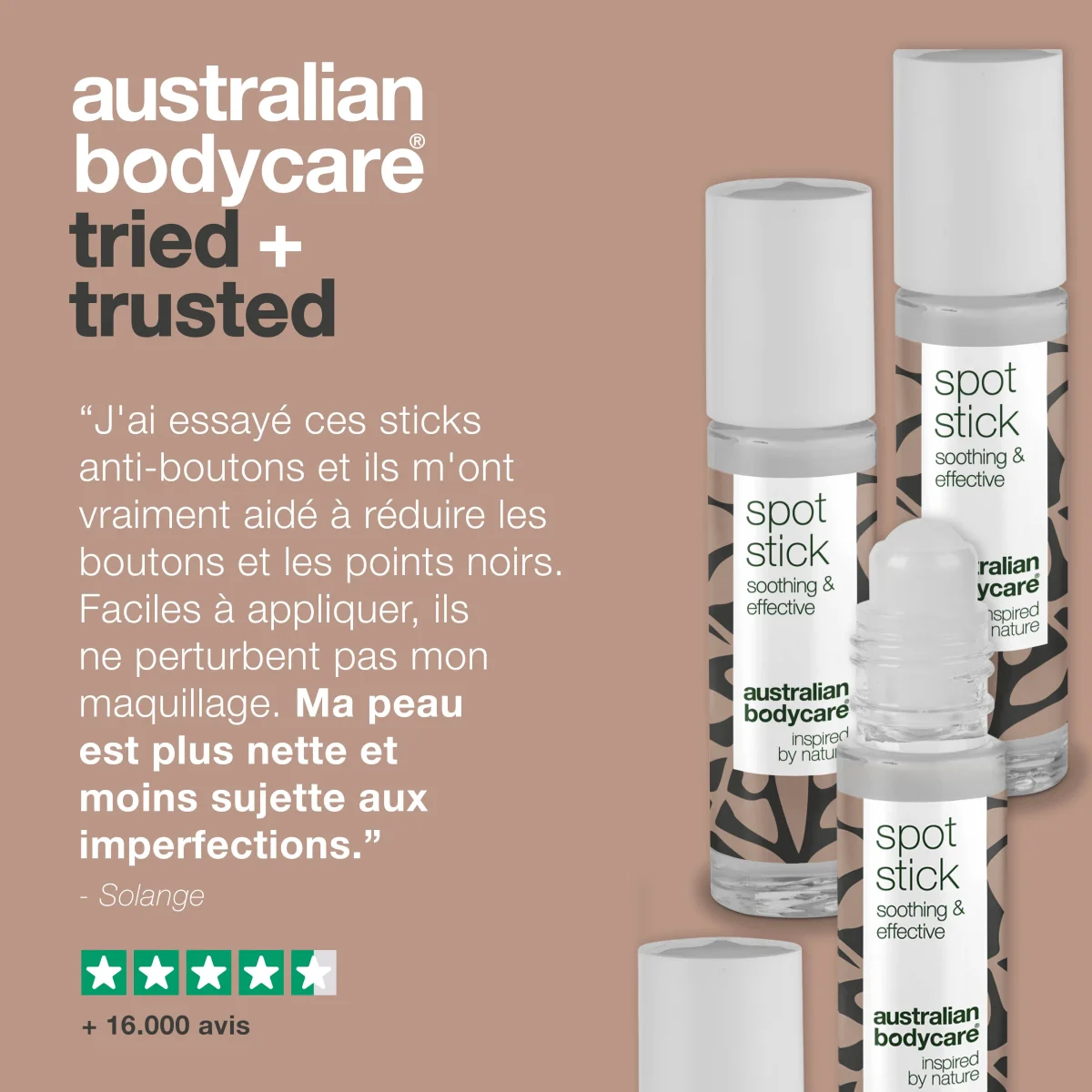 3 x stick anti boutons à l'huile de tea tree pour les boutons et les points noirs — efficace contre les boutons, les impuretés et les points noirs. – Image 6