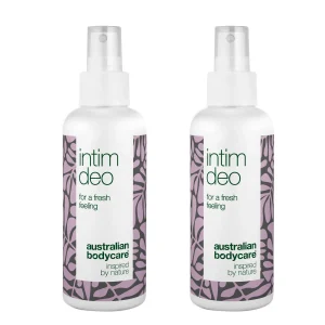 2 déodorant intimes pour l'hygiène intime contre les odeurs vaginales indésirables — Déodorant intime contre les odeurs génitales désagréables et les irritations de la zone intime