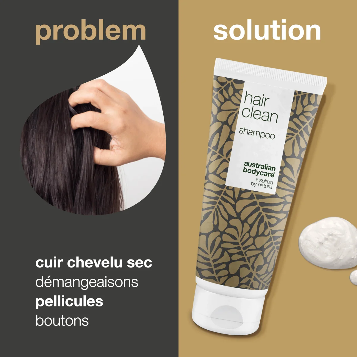 Shampooing au Tea Tree pour les pellicules et le cuir chevelu sec à l'huile de tea tree — Shampooing contre les pellicules, les démangeaisons du cuir chevelu et les cheveux gras – Image 3