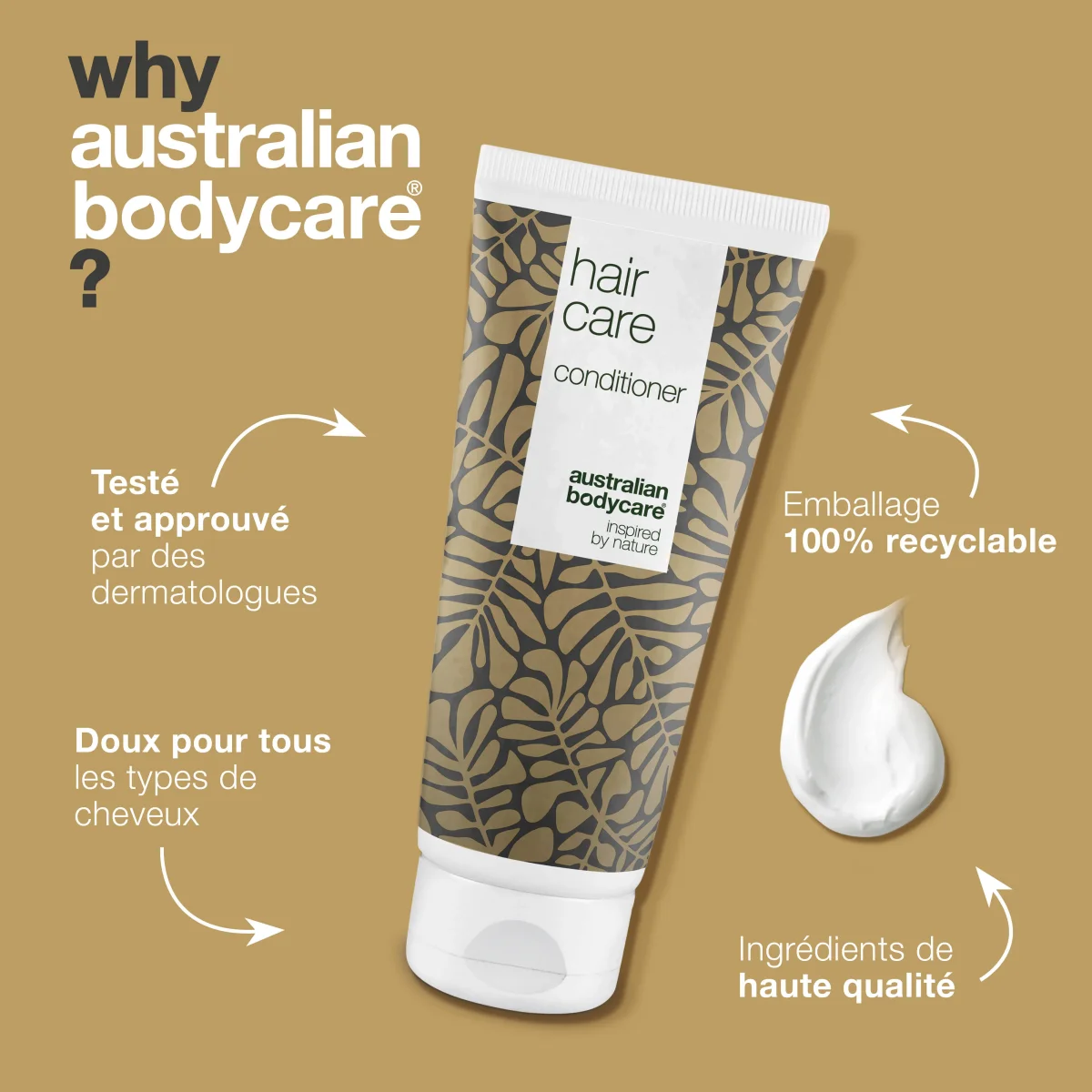 Après shampooing pour cuir chevelu sec, pellicules et démangeaisons à l'huile de tea tree — Après shampooing pour cuir chevelu irrité et soins capillaires quotidiens – Image 5