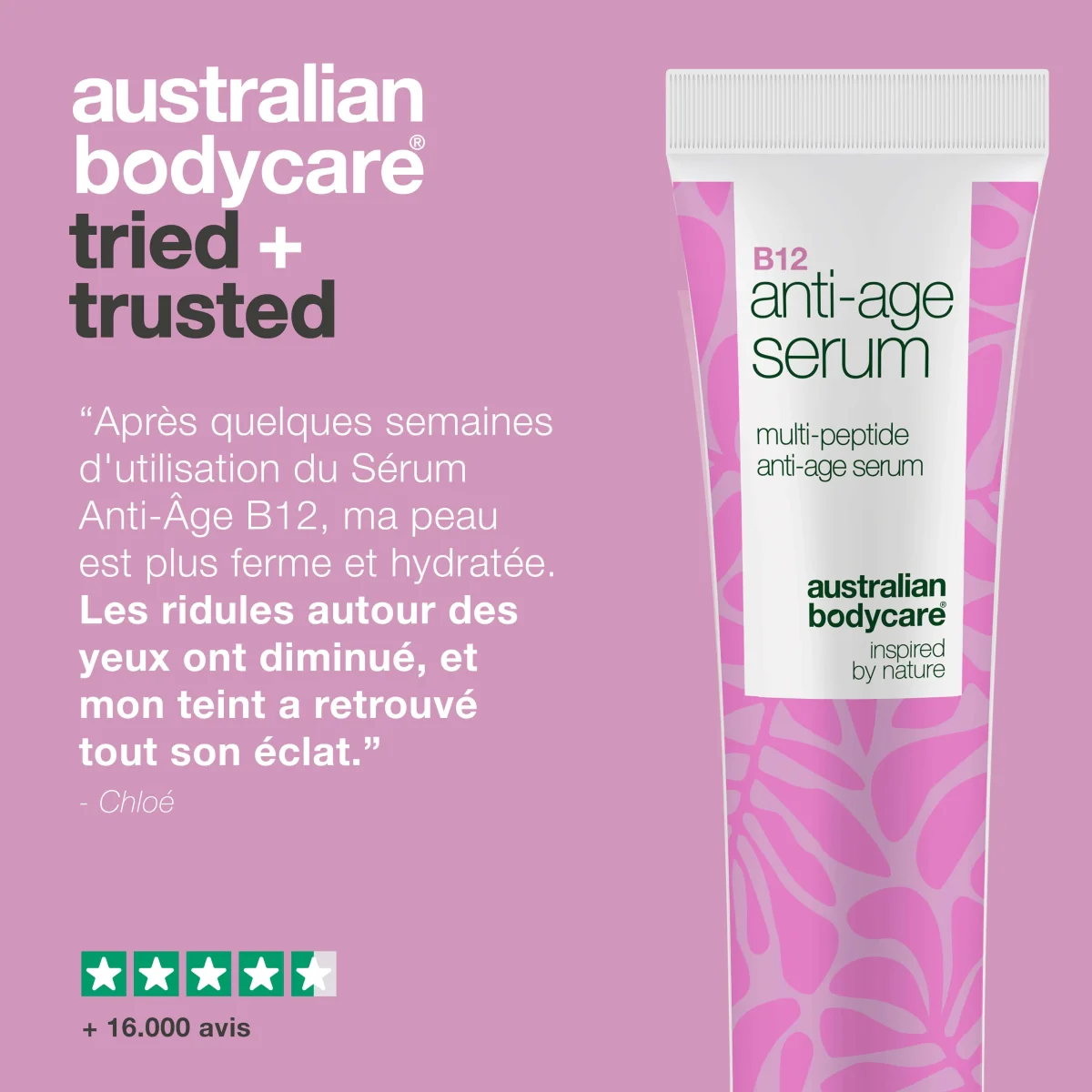 Sérum Anti-Âge B12 – Réduisez les rides et raffermissez la peau — Le Sérum Anti-Âge B12 hydrate, réduit les rides et raffermit la peau pour un teint plus jeune. Idéal pour un usage quotidien. – Image 6