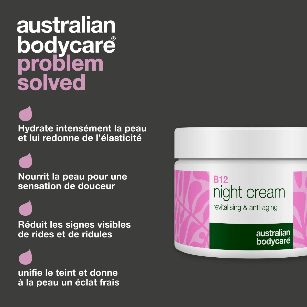 Crème de Nuit B12 – Soin Anti-Âge pour une Peau Rayonnante — Crème de Nuit B12 hydrate, raffermit et revitalise avec un éclat naturel. – Image 4